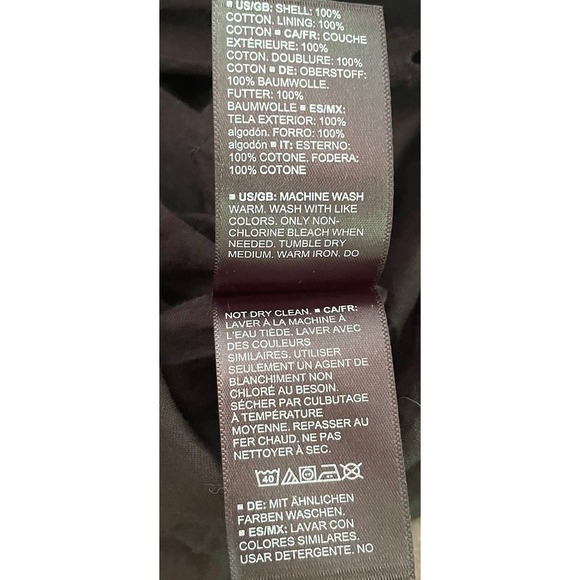 Find Brand Black Eyelet Women's Skirt Size 12 Cottage Coastal Cowgirl 100%cotton - Picture 11 of 11